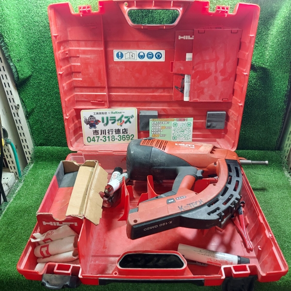 HILTI ガス式鋲打機 GX-120-ME