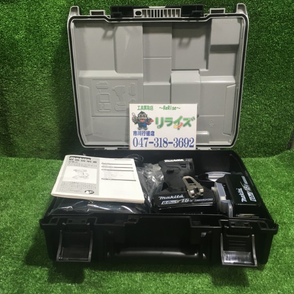 マキタ 充電式インパクトドライバ 黒 18V TD173DRGXB