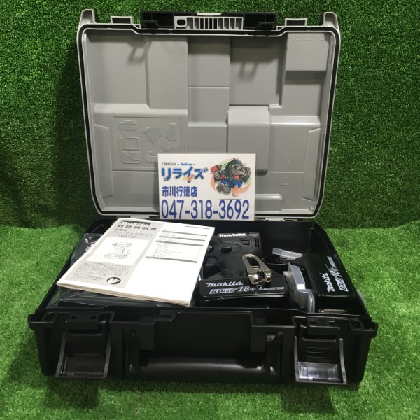 マキタ 充電式インパクトドライバ 黒 18V TD173DRGXB