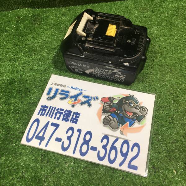 マキタ バッテリー 充電回数45回 BL1860B
