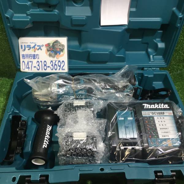 マキタ 充電式ディスクグラインダ 100㎜GA408DRGX