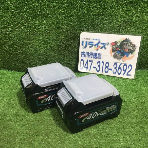 マキタ 40Vリチウムイオンバッテリー 充電回数1回 BL4025