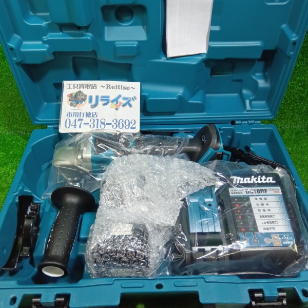 マキタ 充電式ディスクグラインダ 100㎜GA408DRGX