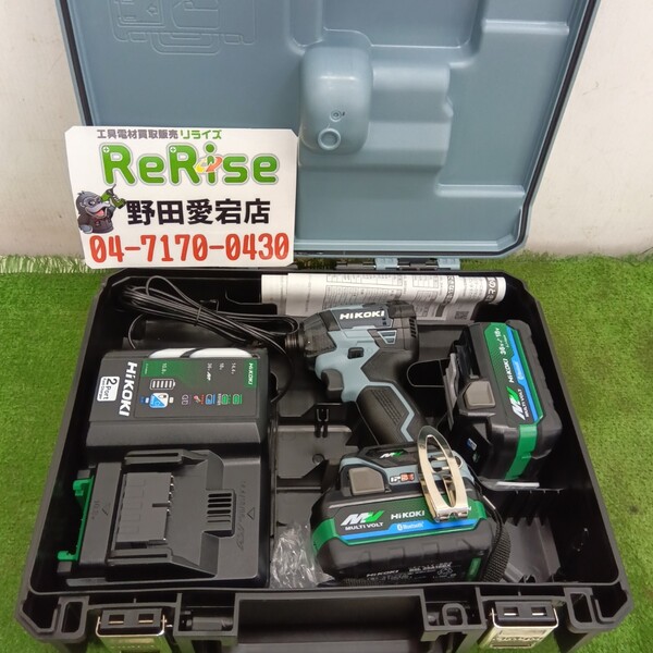 ハイコーキ WH36DD(2XHSZ)(IG) コードレスインパクトドライバー